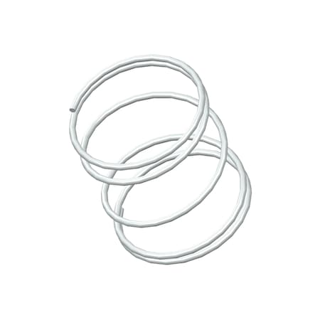 Compression Spring, O= .437, L= .50, W= .020